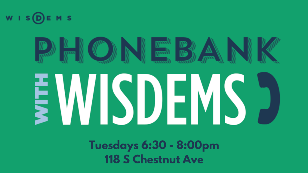 Phonebank With Wisdems