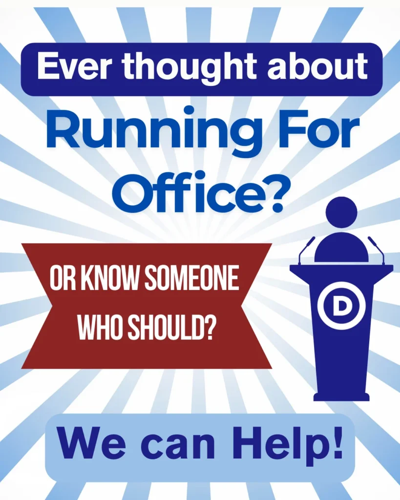 Ever thought about running for office? Or know someone who should?
